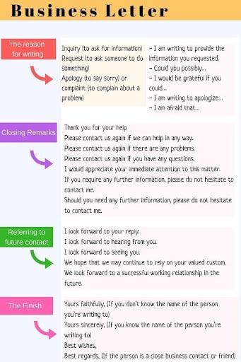 Business latter