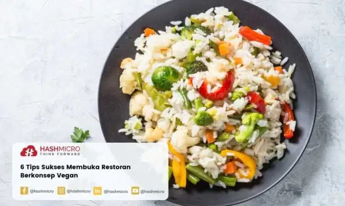 membuka restoran vegan