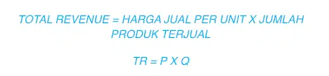 rumus total pendapatan