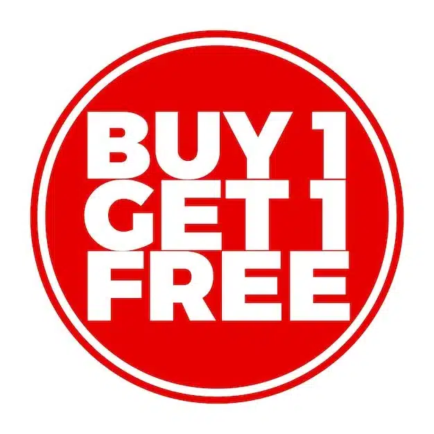 buy one get one