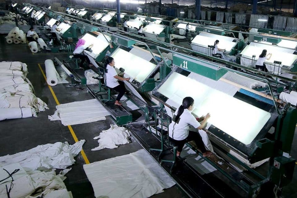 Sistem Manufaktur untuk industri tekstil