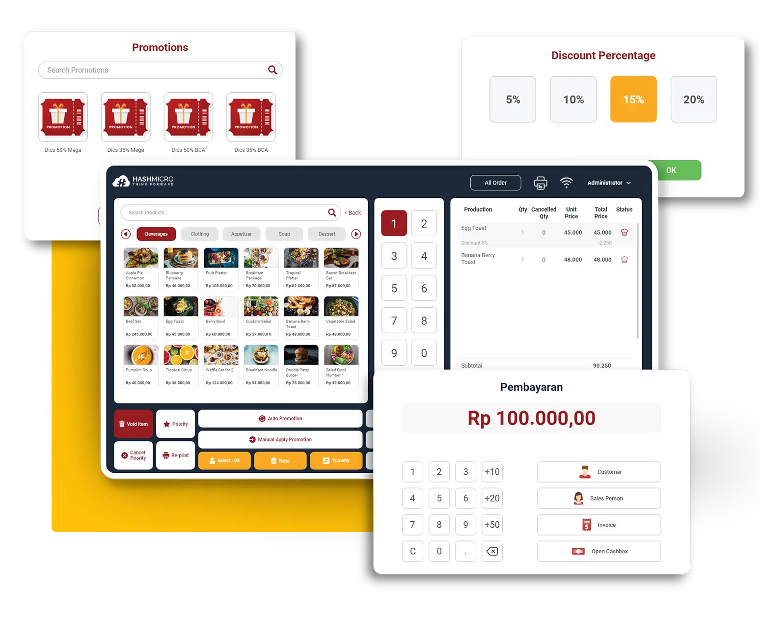Aplikasi Penjualan HashMicro (https://www.hashmicro.com/id/pos)
