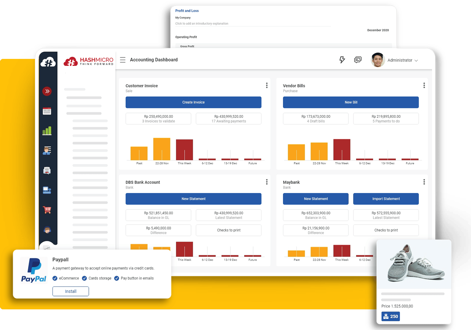 Dashboard Accounting