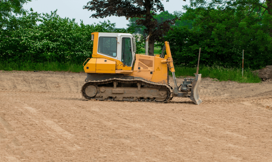 Crawl bulldozer