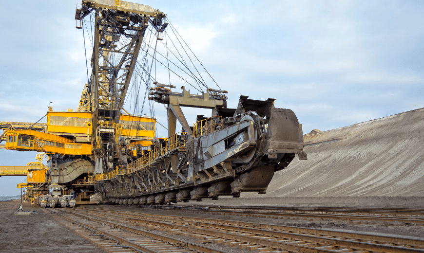 Bucket wheel excavator