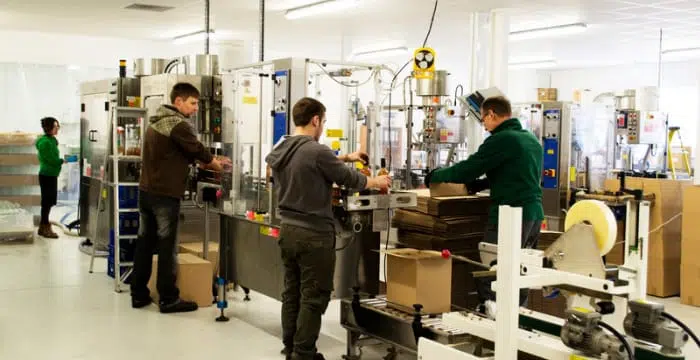 Sistem manufaktur yang sudah terintegrasi