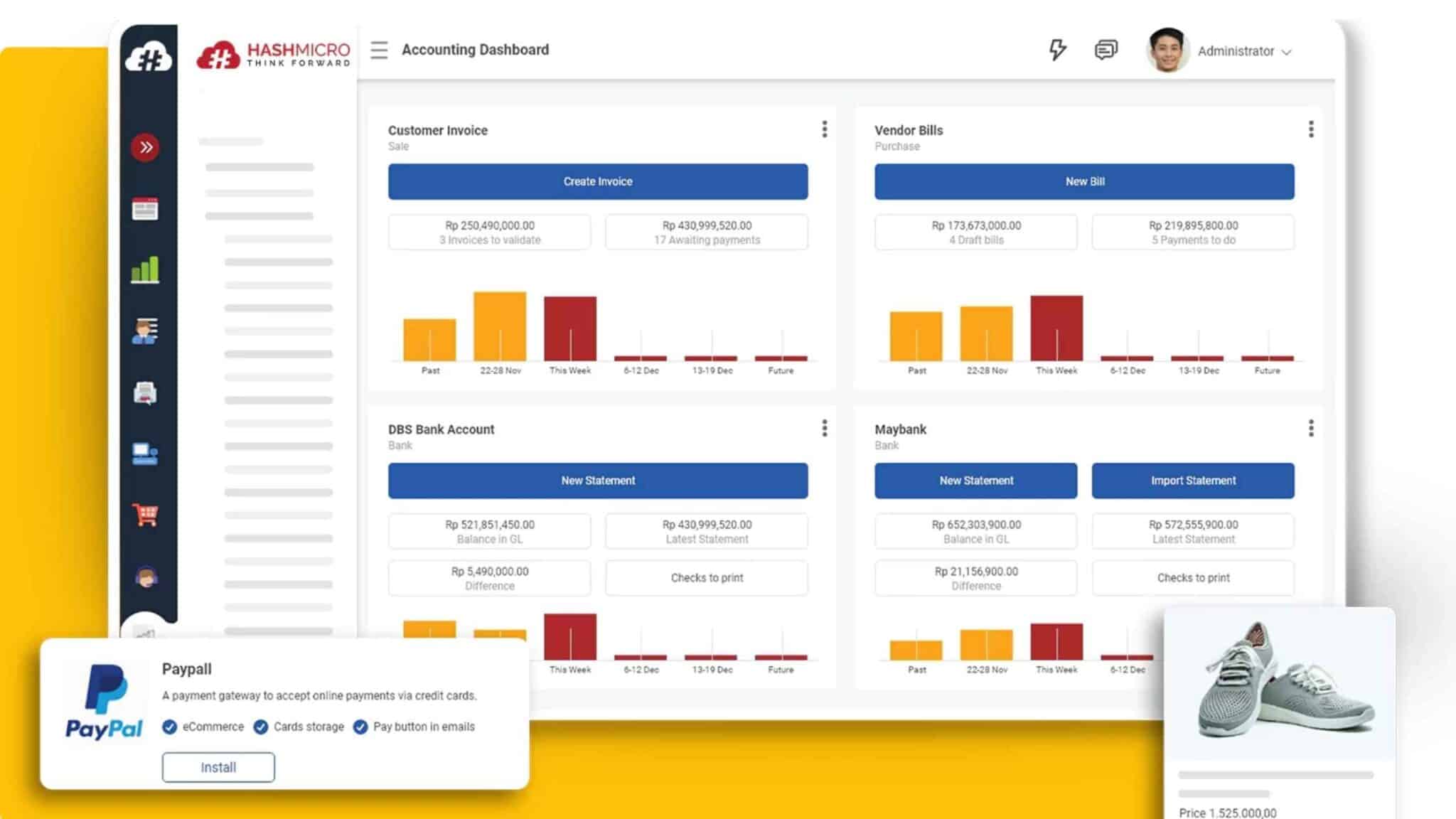 dashboard accounting