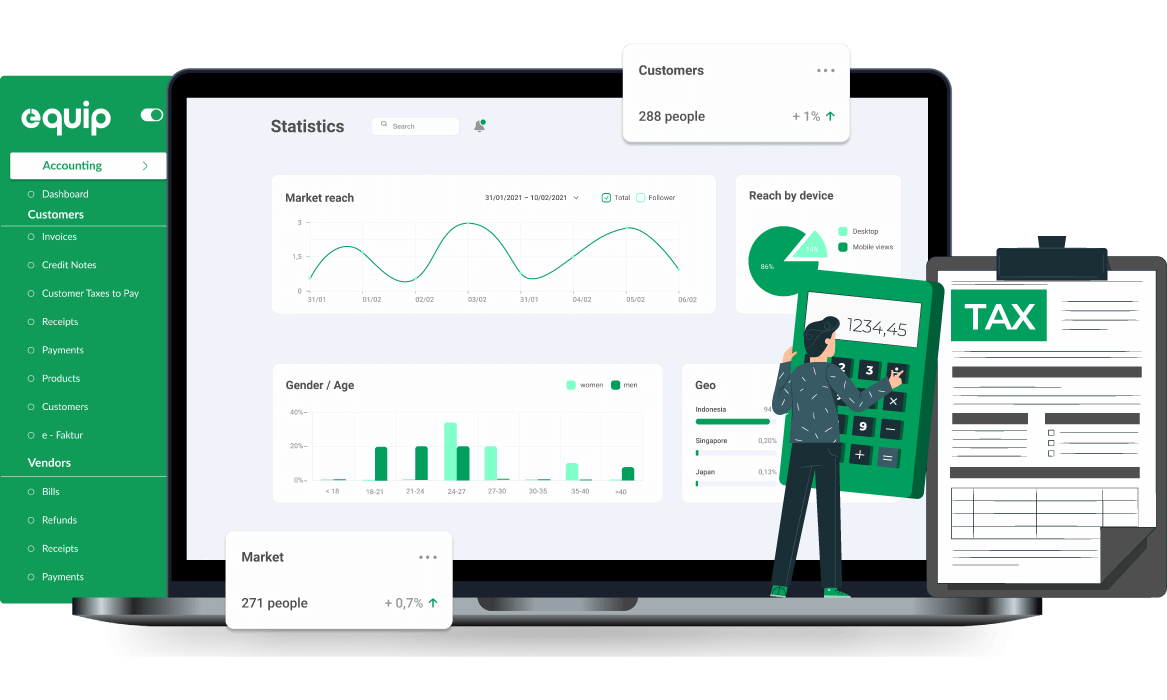 Dashboard Accounting