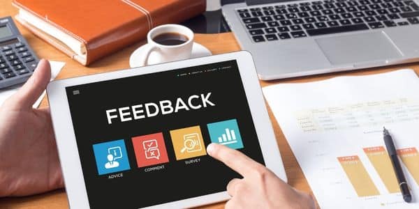 Mempermudah mengumpulkan feedback dan evaluasi.