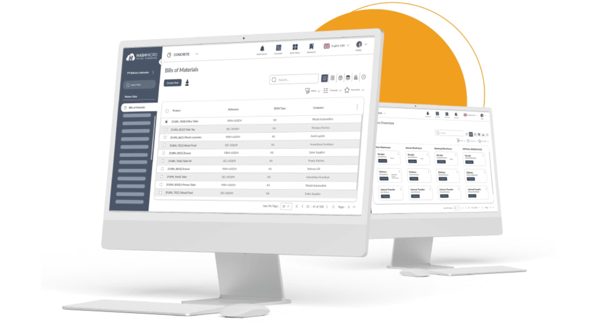 laporan proyek hashmicro