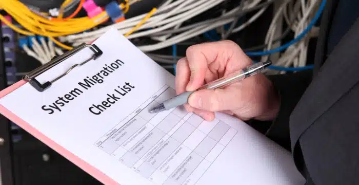 erp data migration checklist