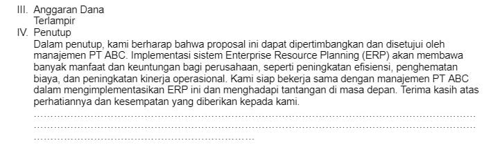 struktur proposal erp