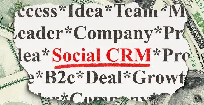 crm sosial adalah