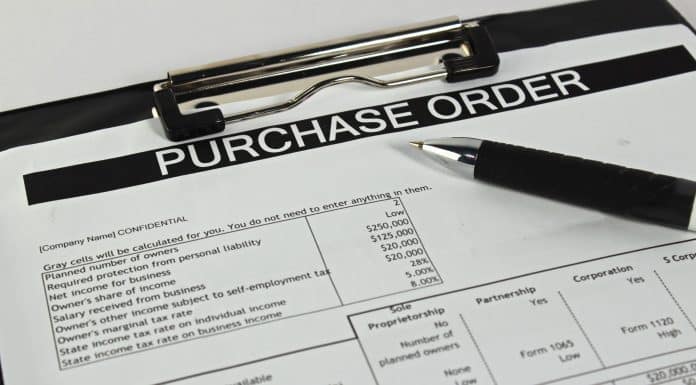 Contoh Surat Purchase Order