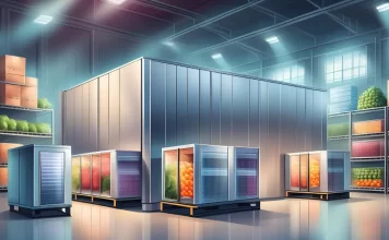 sistem pemantauan suhu gudang