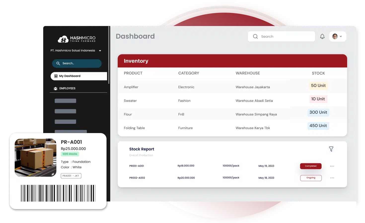 Software Inventory HashMicro