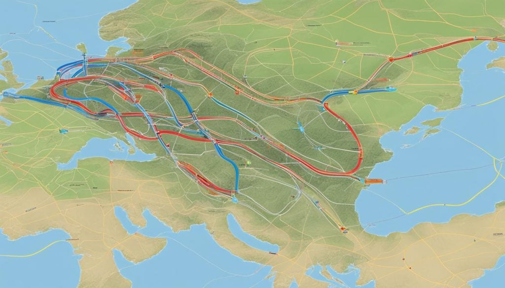 analisis rute pengiriman