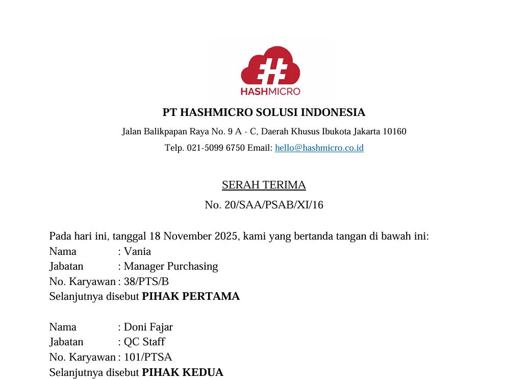 Surat-Serah-Terima-Barang-Inventaris-Kantor-Perusahaan-atau-Badan-Usaha-Swasta