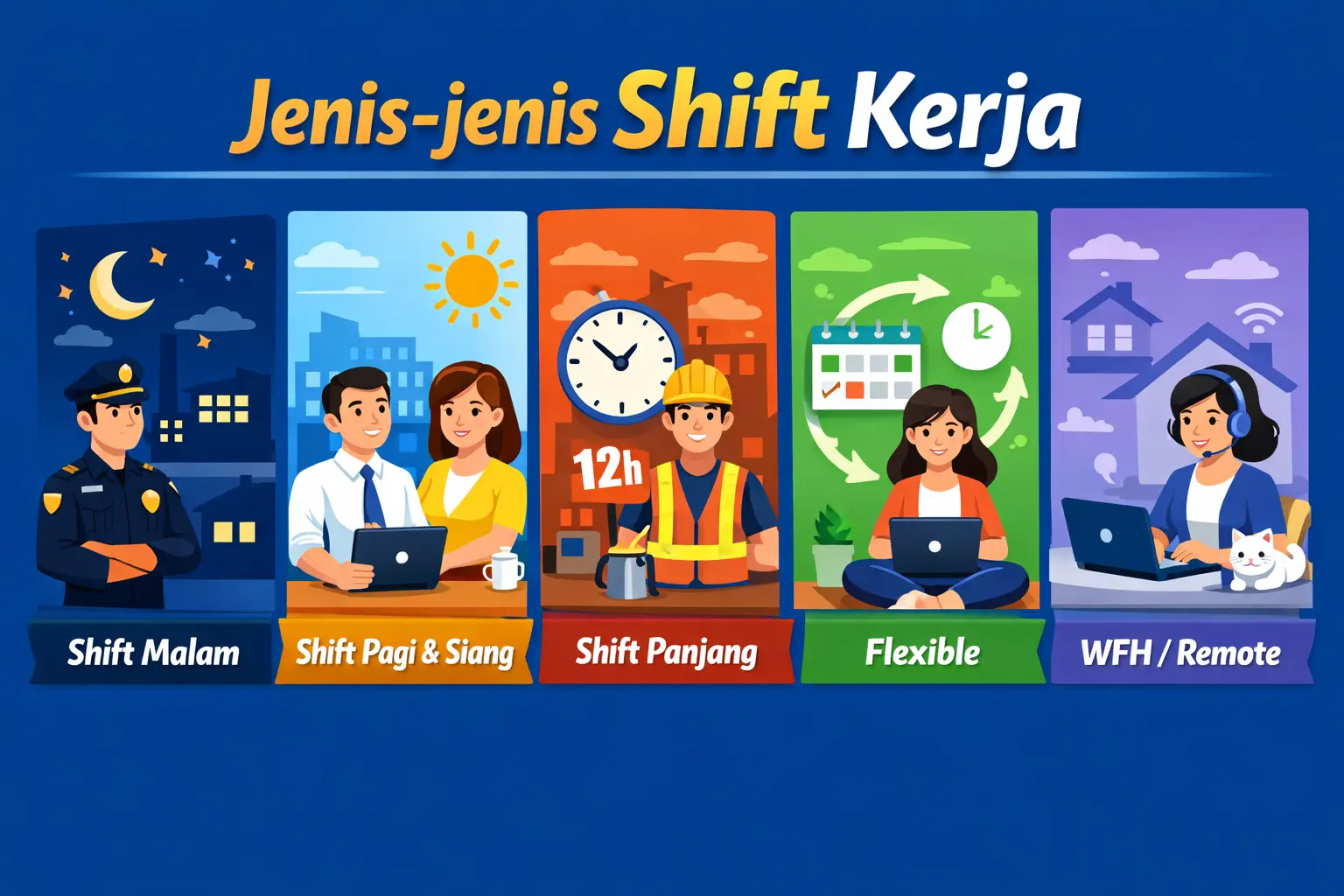 Jenis-jenis Shift Kerja
