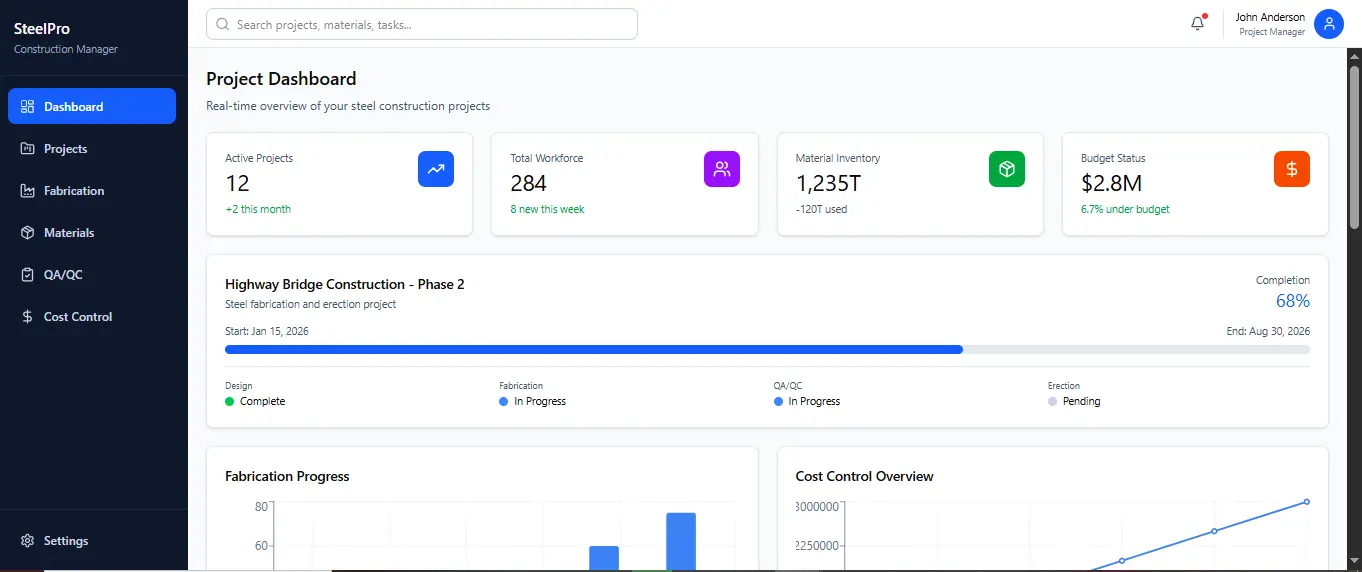 proyek konstruksi baja