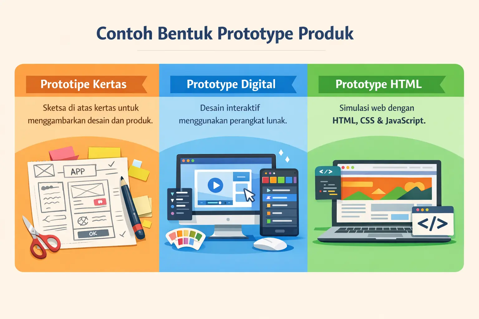 Empat jenis prototype