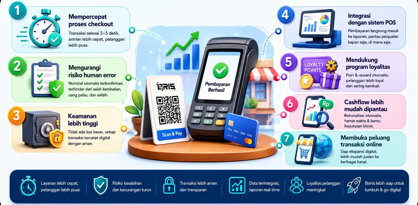 kuntungan transaksi cashless