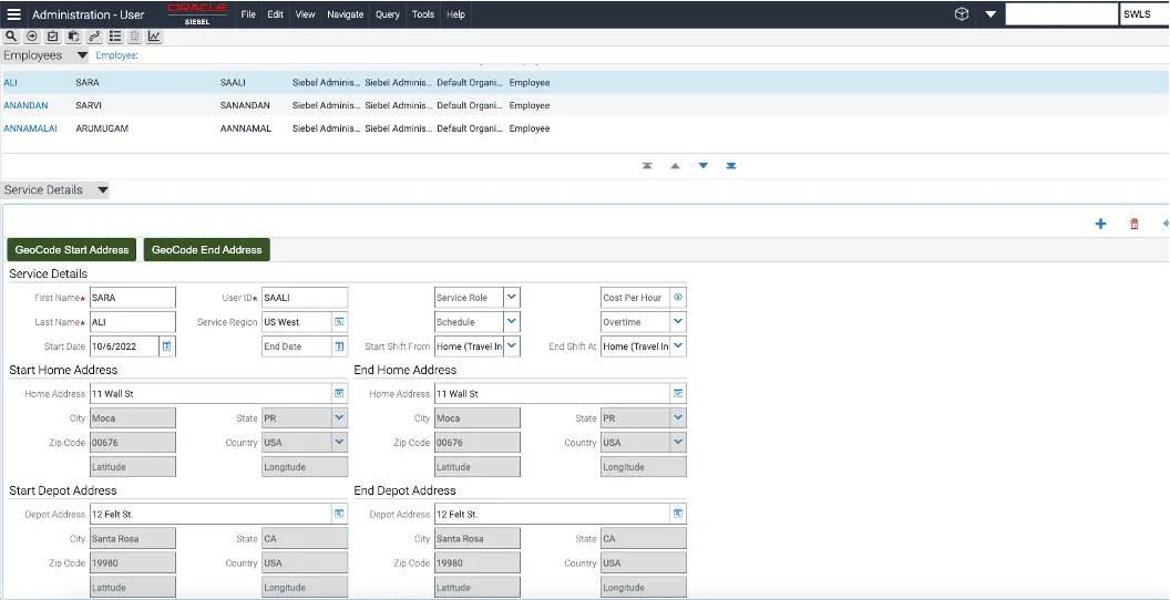 Komponen Utama dalam CRM Oracle