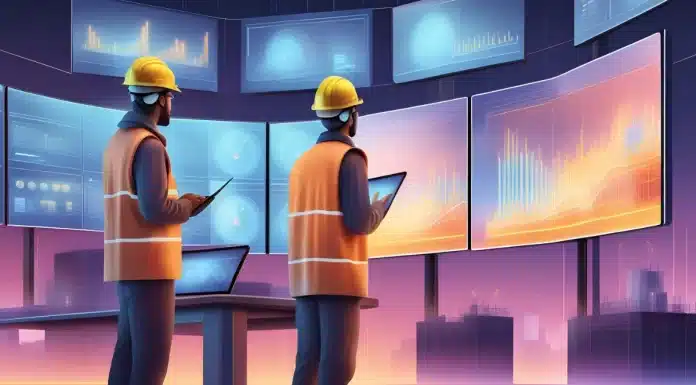 sistem konstruksi untuk pemantauan proyek
