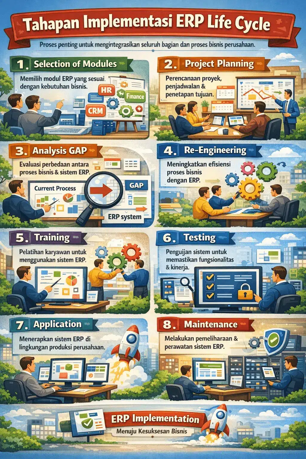 implementasi erp life cycle