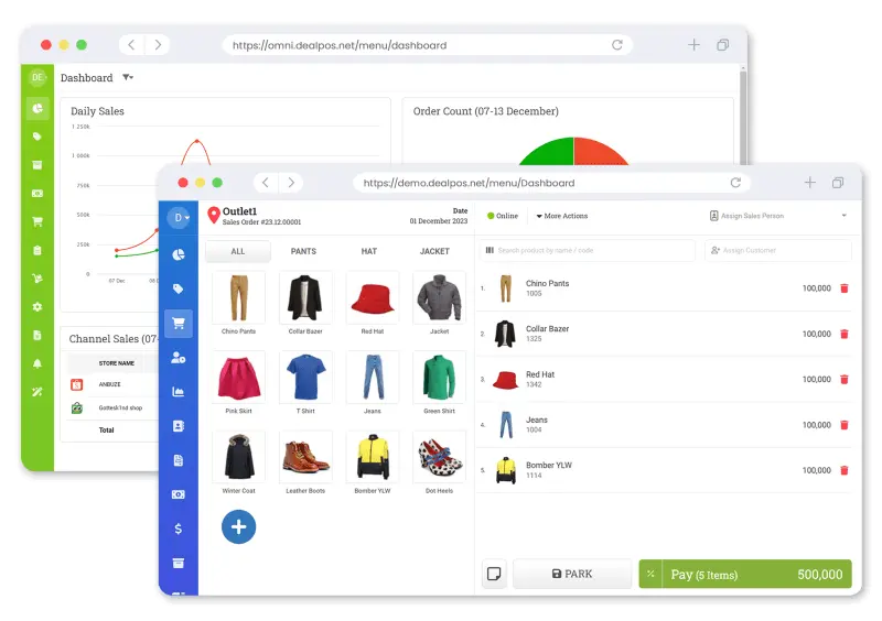 pos supermarket buah