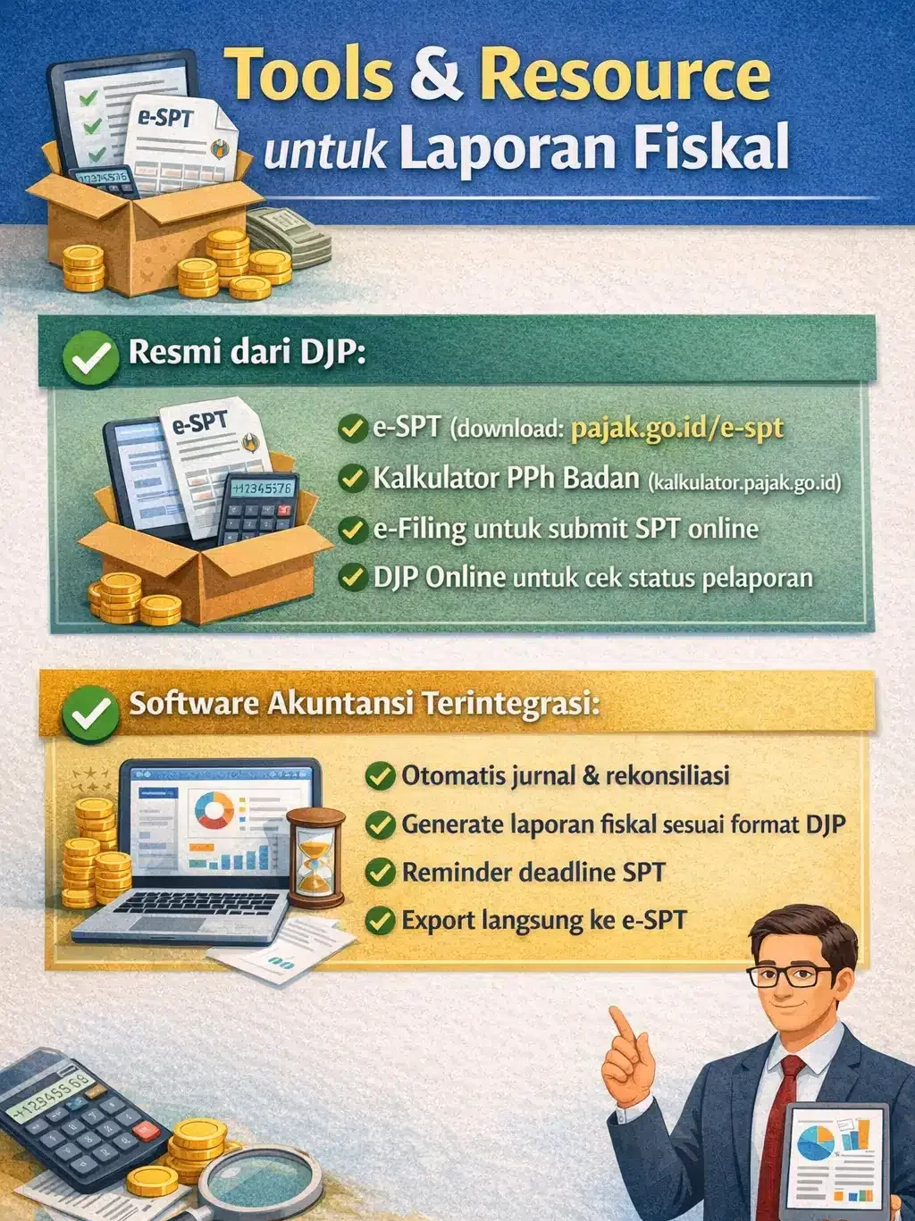 Laporan fiskal komersial