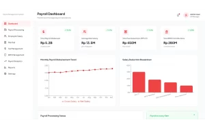 dashboard software payroll