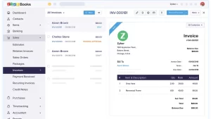 Zoho Books QuickBooks Alternative