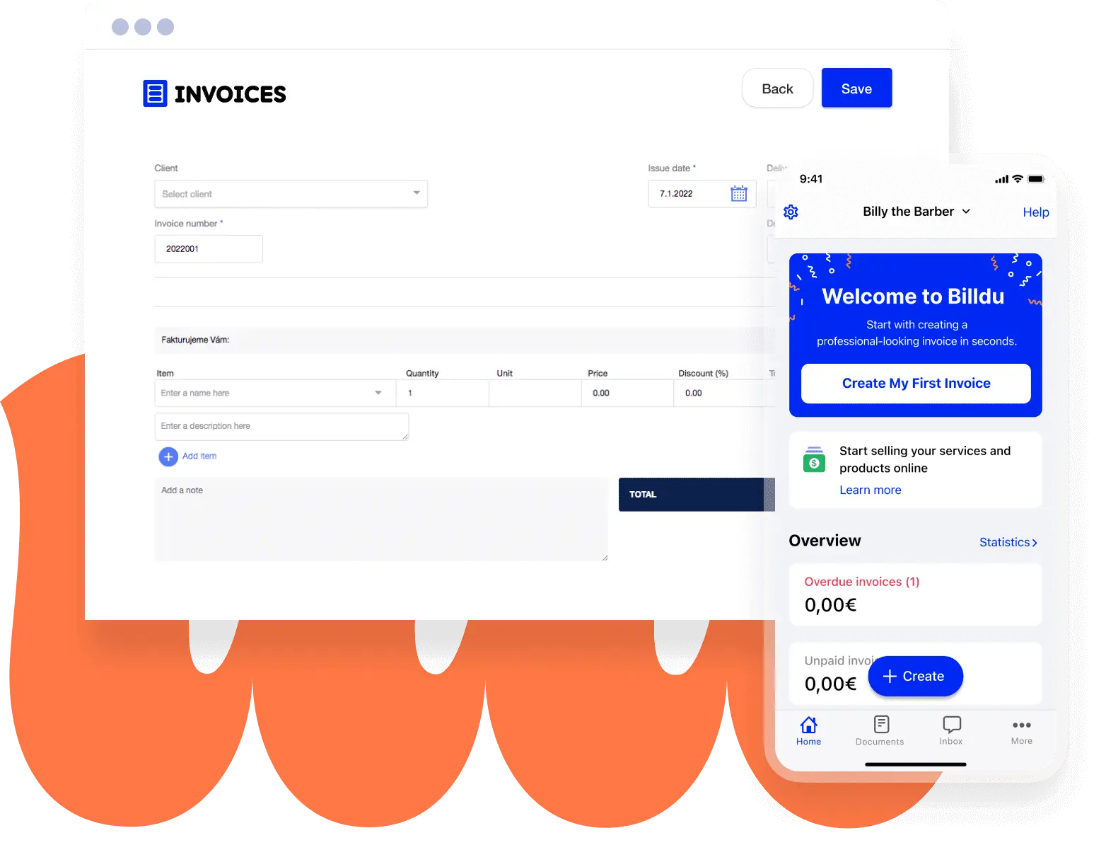 Billdu Invoice Application