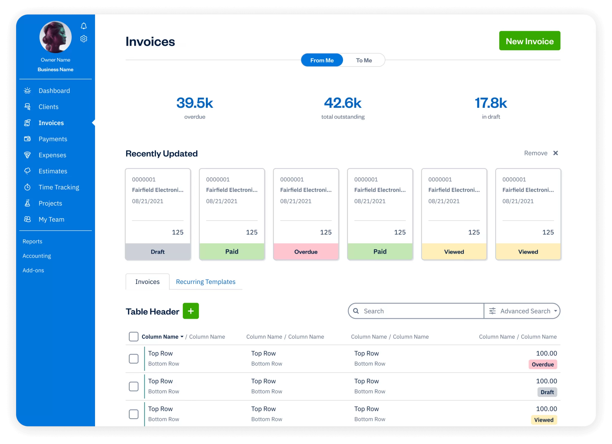 Software Invoicing FreshBooks