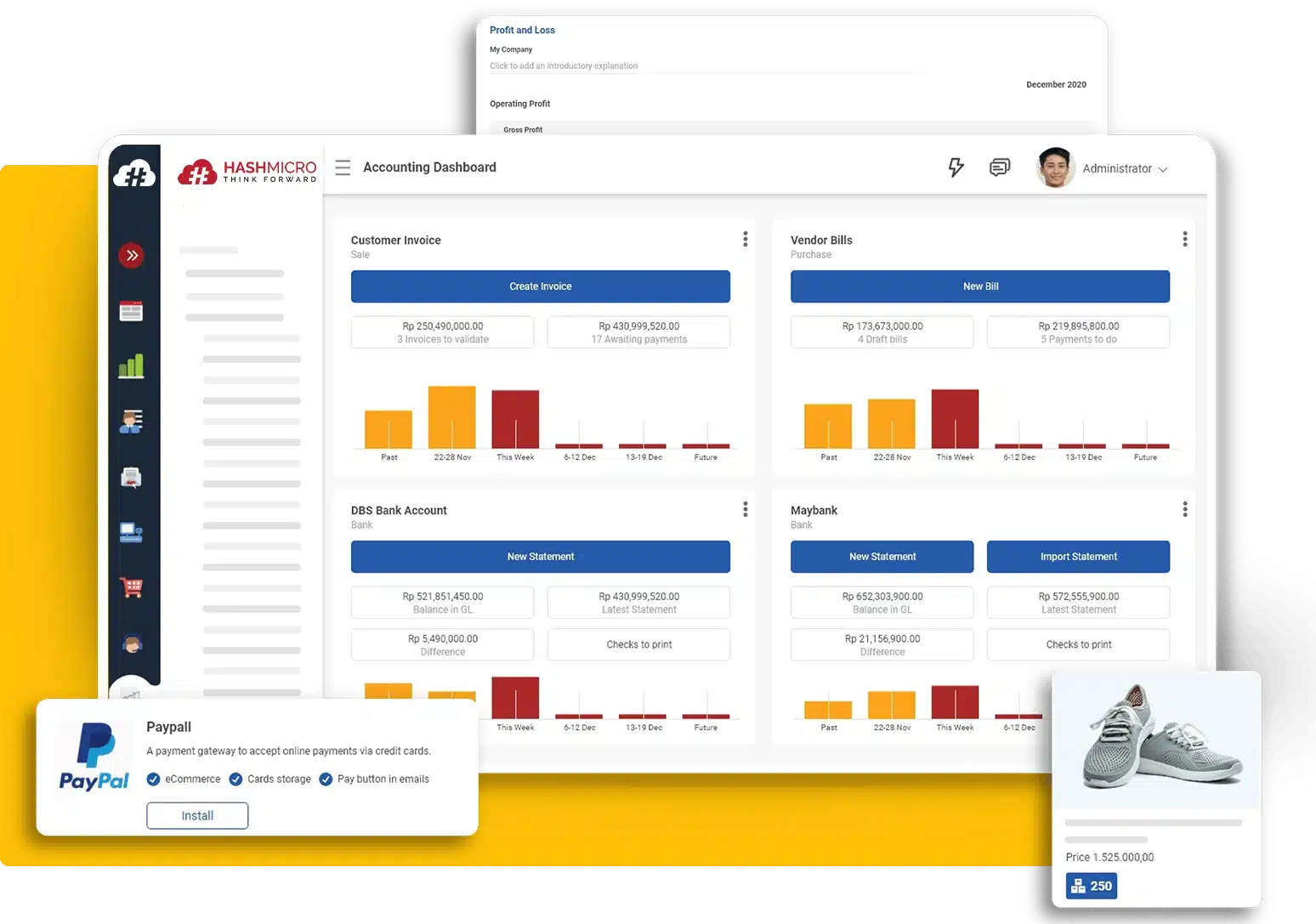 Dashboard Accounting 