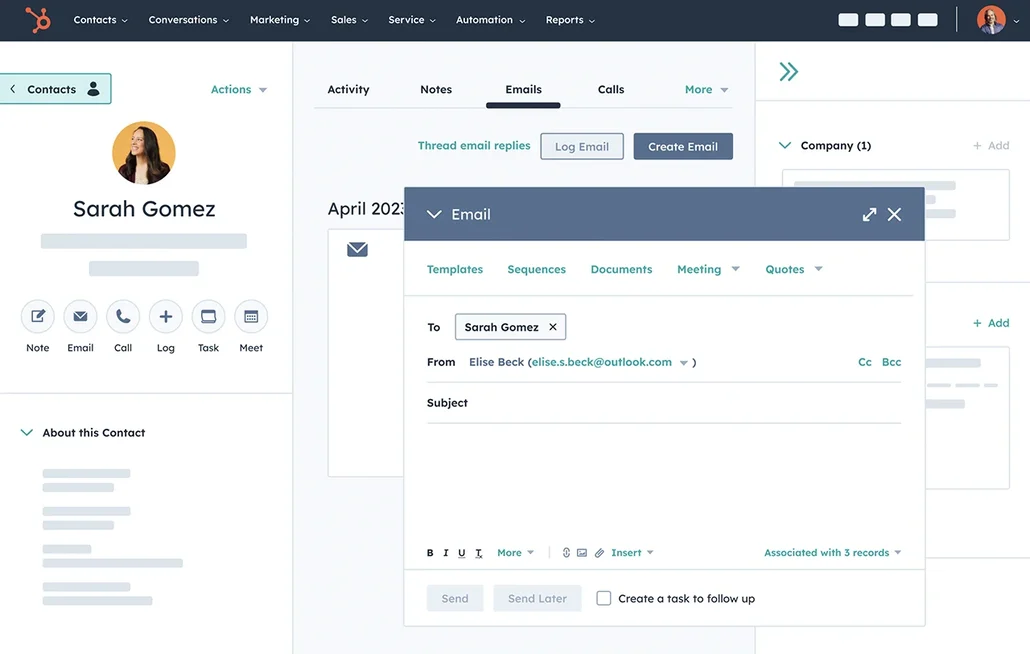 contact management software