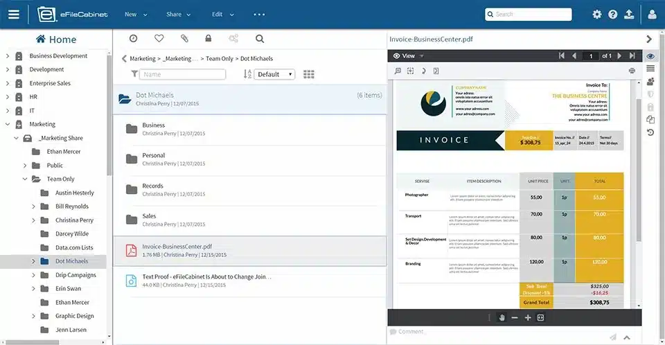 eFile Cabinet Document Management Software