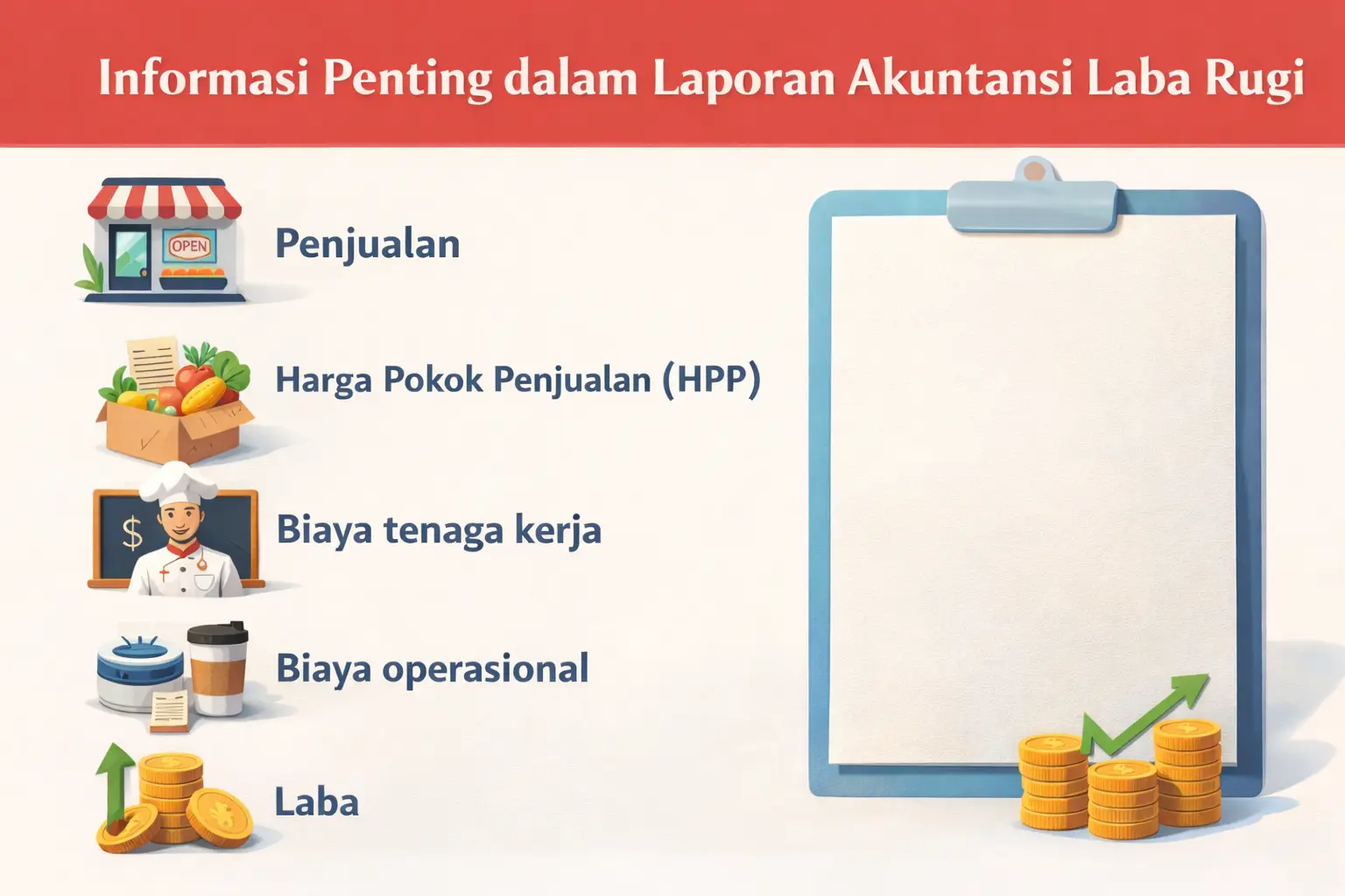 laporan laba rugi restoran