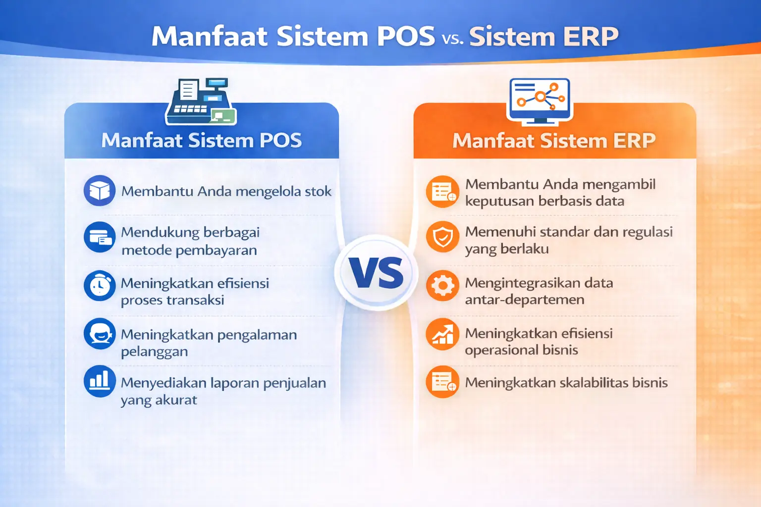 Manfaat Sistem POS vs. ERP