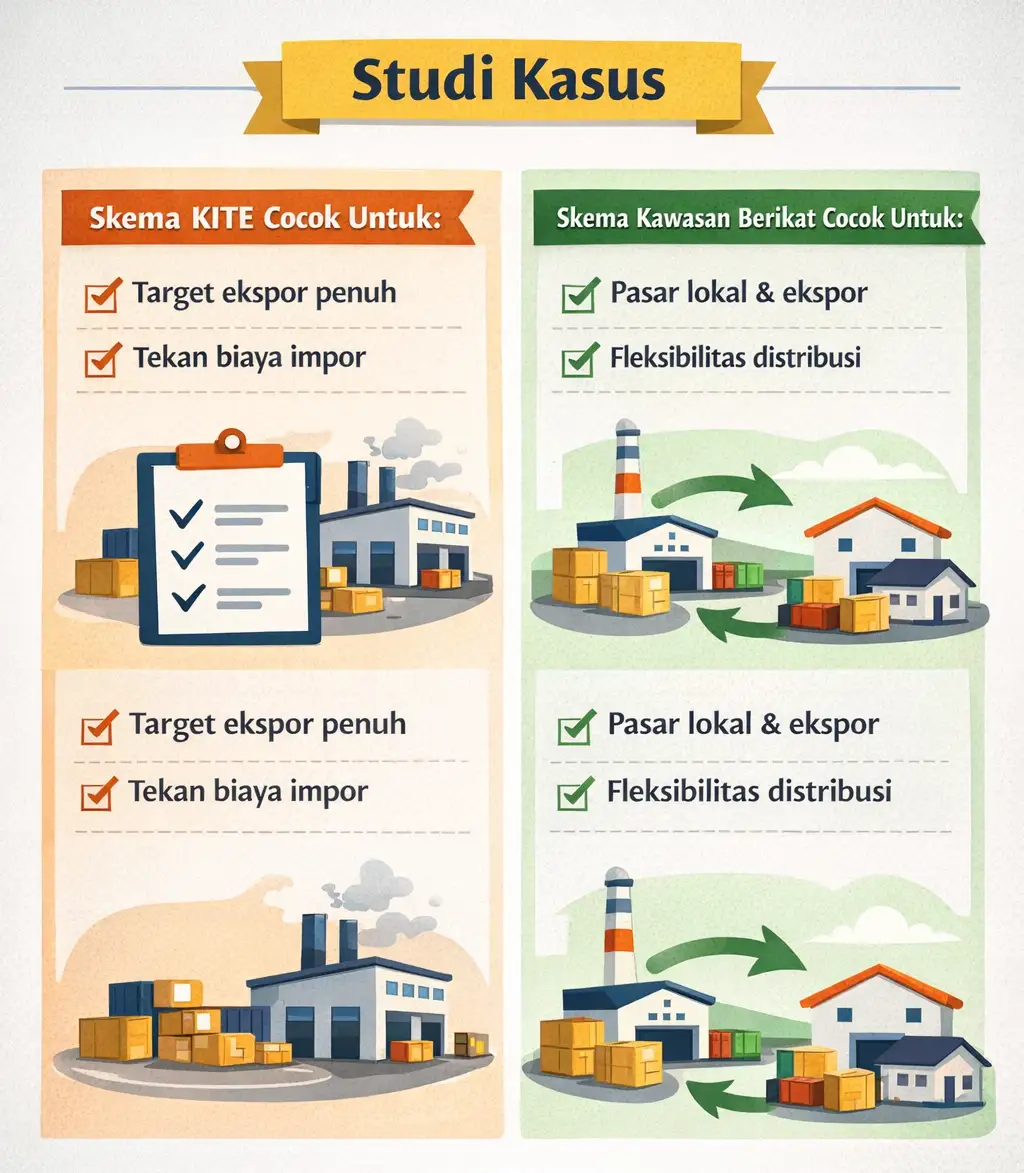 Studi Kasus Pemilihan KITE dan Kawasan Berikat