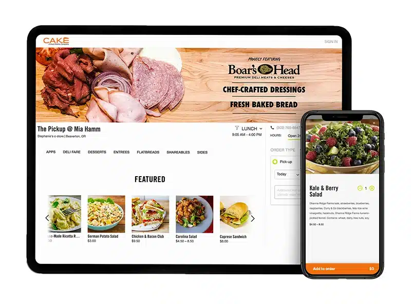 aplikasi restoran Cake POS