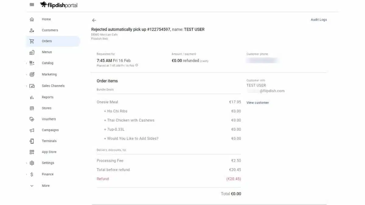 Aplikasi Penjualan Barang FlipDish