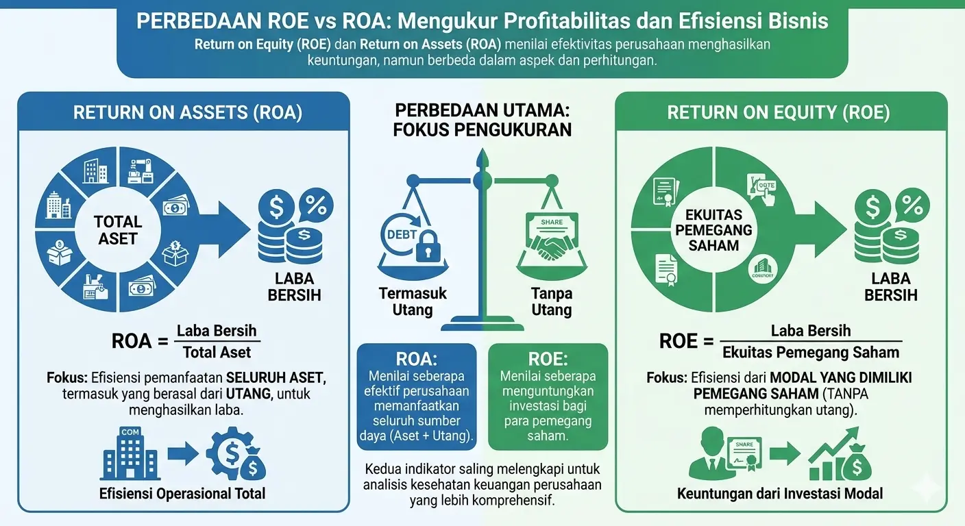 perbedaan roe dan roa