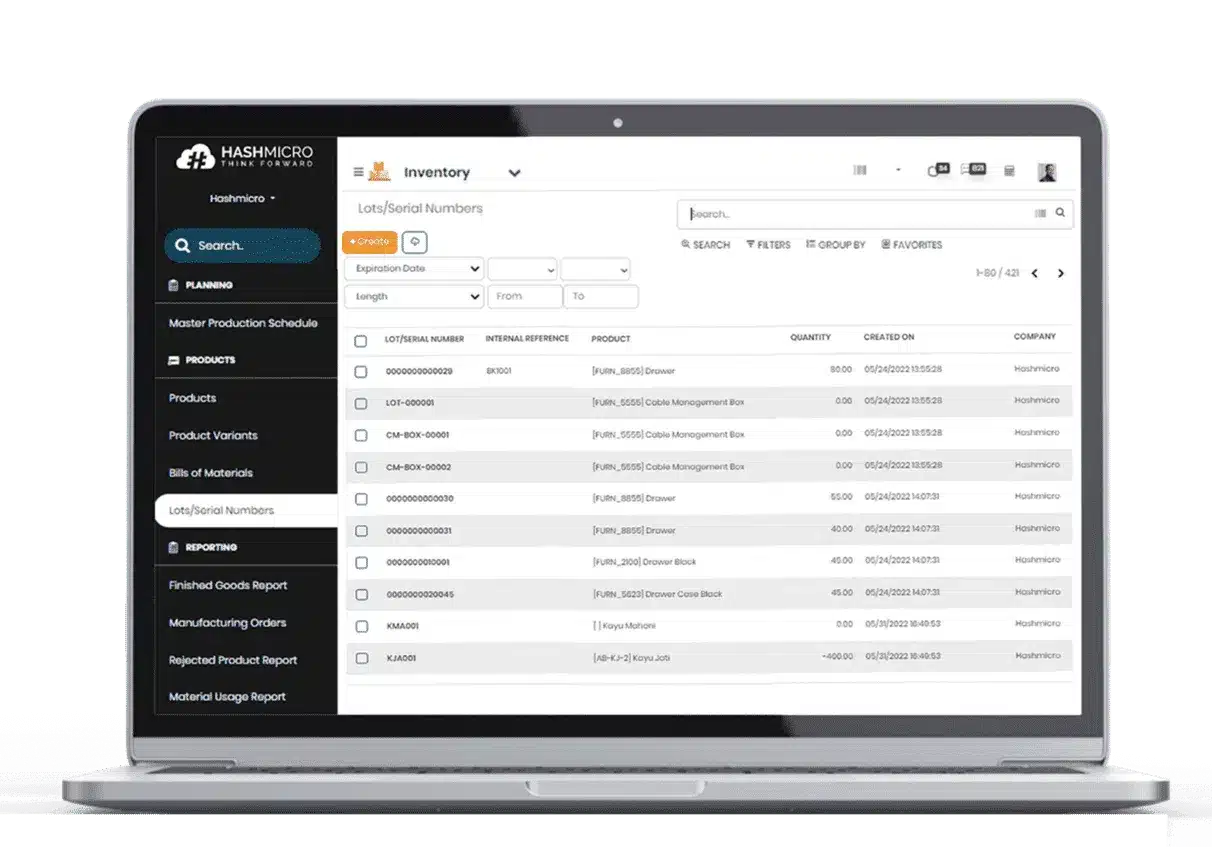 software it inventory hashmicro