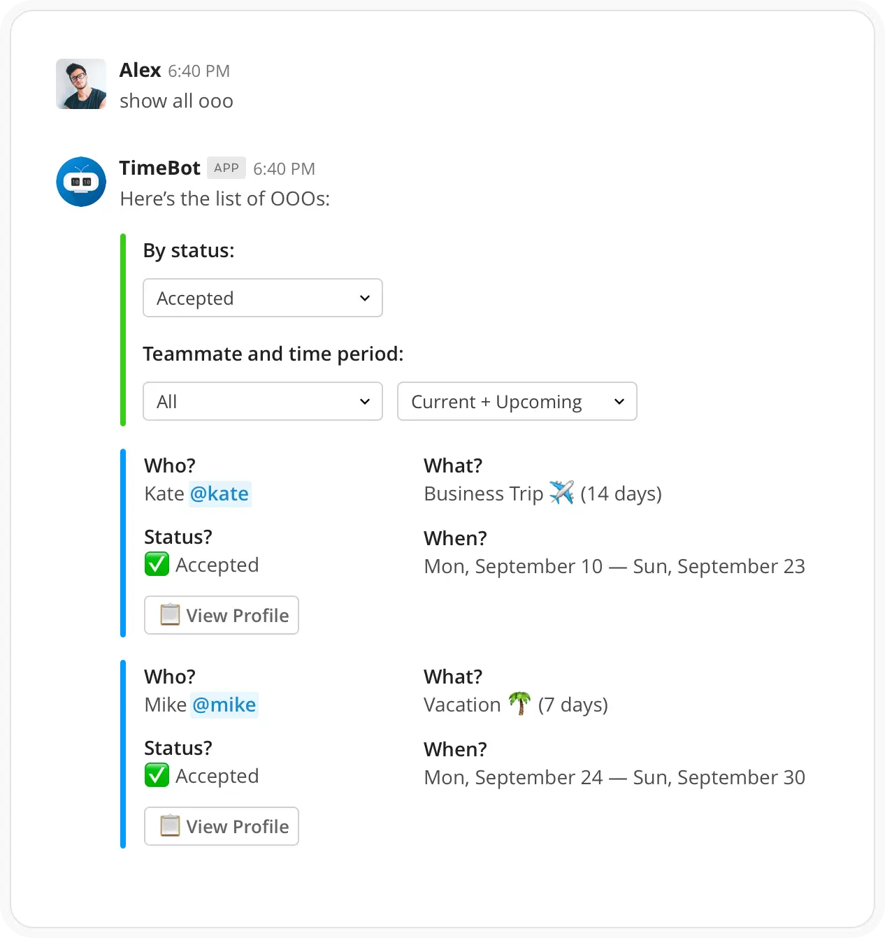 Aplikasi Cuti Karyawan Timebot