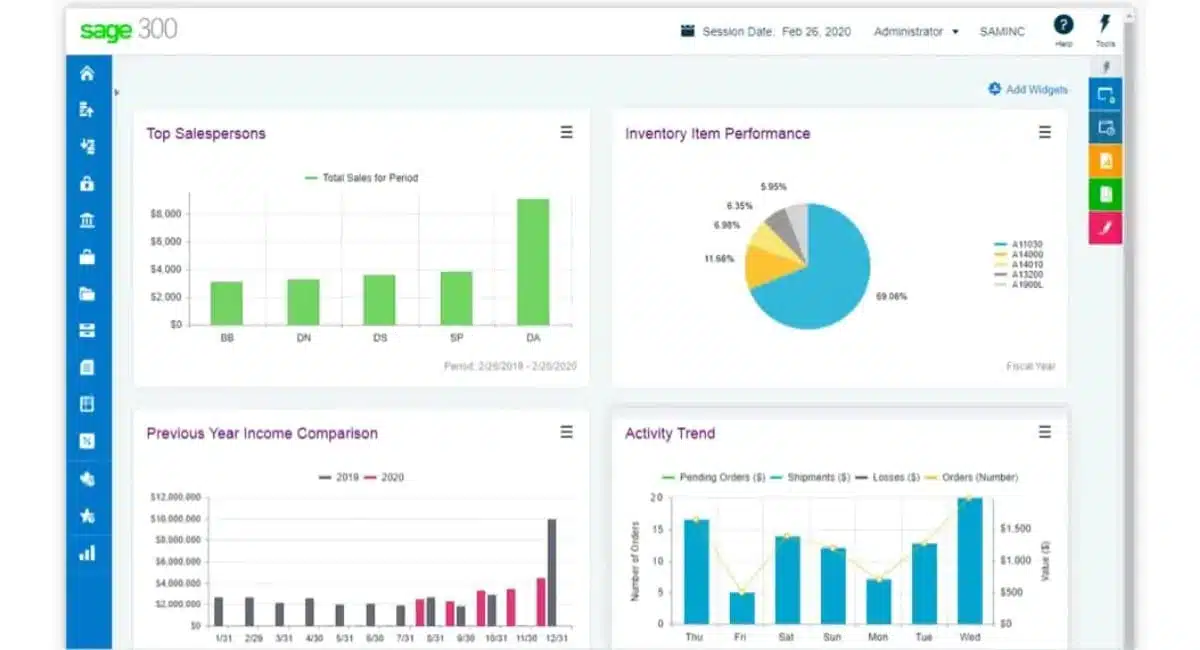 Software ERP Sage