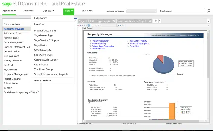 aplikasi untuk kontraktor sage 300 construction and real estate