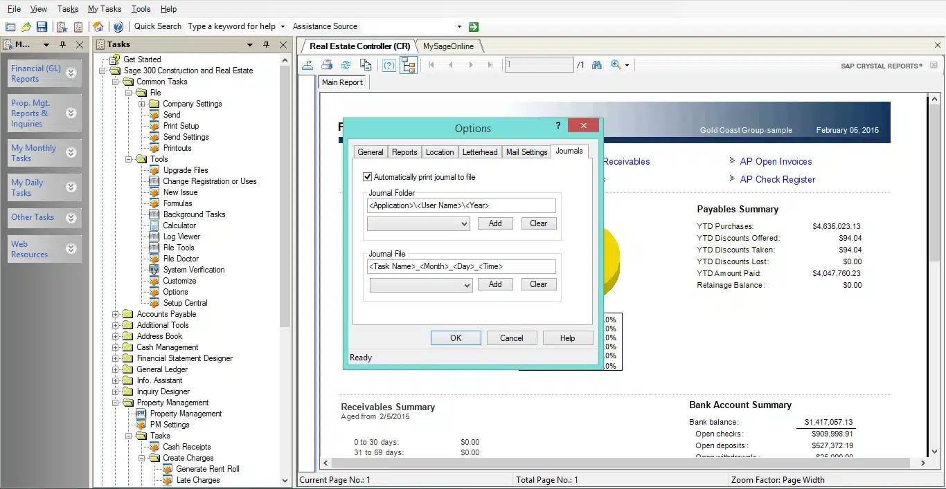software erp konstruksi sage 300 construction and real estate