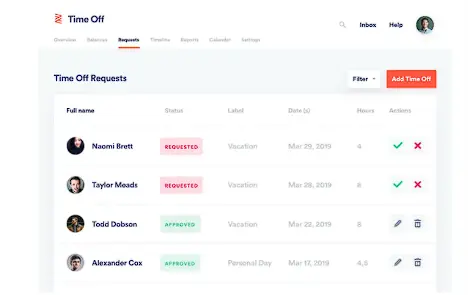ai HR zenefits software
